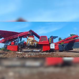 Trituradora de cono montada en pista móvil avanzada HT2500EC, máquina ideal para operación continua en entornos de construcción hostiles - Product Image 2