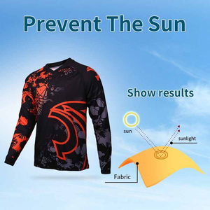 เสื้อเจอร์ซีย์มอเตอร์ครอสคุณภาพสูงสั่งทำพิเศษ ระบายอากาศได้ดี กันลม ขายส่งเสื้อแข่งกีฬา กันน้ำ บริการ OEM ดีไซน์ล่าสุด - Product Image 5