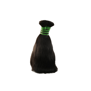 Cheveux humains indiens droits noirs naturels non traités de 9 pouces, de haute qualité, paquet de cheveux vierges, cuticule alignée - Product Image 1