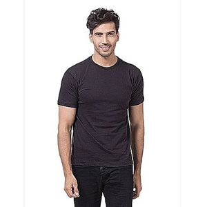 T-shirt en coton pour homme 100 % coton anti-plis col rond coupe ample manches courtes motif sérigraphié décontracté tricoté 200g - Product Image 6