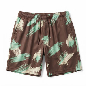 Shorts imprimés pour hommes, impression intégrale personnalisée, décontractés, athlétiques, avec cordon de serrage à la taille, légers, vêtements de sport d'été - Product Image 1