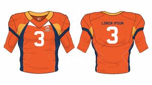 Uniformes de fútbol americano de equipo personalizado profesional al por mayor uniforme de fútbol americano reversible - Product Image 6