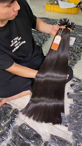 ผมแท้เวียดนามแบบตรงธรรมชาติ ความยาว 8-22 นิ้ว คุณภาพดีเยี่ยม แบบซุปเปอร์ดับเบิ้ลดรอน ราคาขายส่งสำหรับตลาดแอฟริกา - Product Image 6