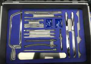 Ensemble vétérinaire orthopédique manuel en acier inoxydable durable de haute qualité, certifié CE, pour instruments chirurgicaux de trachéotomie médicale - Product Image 3
