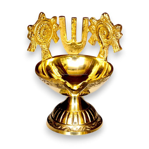 บาลาจิรูปเพชร tilak shanku Chakra deepam สำหรับวันวาเลนไทน์ pooja Diwali easter - Product Image 1