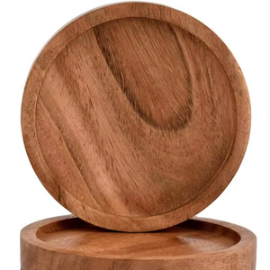 Modern Design Mango Wood Coaster Wooden Coaster Solid Wood Coaster Acacia Wood Coaster Place Mats At <b>low</b> wholesale Price - Product Image 1