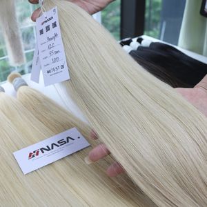 Extensions de cheveux vierges vietnamiens naturels lisses en vrac, couleurs blondes, couleurs brunes, prix d'usine, qualité supérieure - Product Image 5