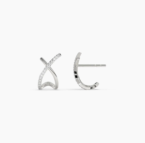 Contemporary Vintage 14KT Gold Plated IGI Certified Lab Grown Diamond Wedding <b>Earrings</b> for Women Stylish <b>Fine</b> Jewelry - Product Image 4