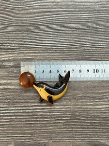 Intarsia Llaveros de madera Anillo/Imán/Adorno Artesanía Llavero Fábrica de Vietnam Recuerdo y Regalos de promoción - Product Image 3