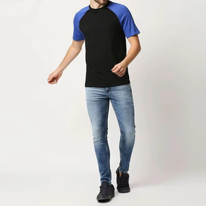 Camiseta de Verano para Hombre, con Logotipo Personalizado, Cuello en V, Manga Corta, Estilo Urbano, Hip Hop, Corte Regular, Felpa Transpirable y Ecológica - Product Image 1