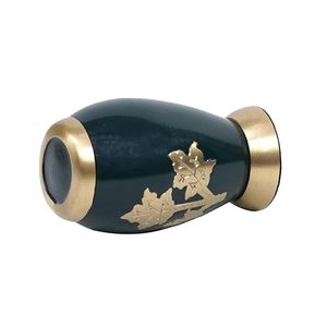 Decorative Premium Aluminum <b>Keepsake</b> Ash Urn Funeral <b>Memorial</b> Container Featuring Smooth Surface And Artistic Appeal - Product Image 1