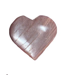 Superventas, venta al por mayor, piedra solar de oro rosa Natural, piedra lunar, corazón, cristal, estilo amor, Material de piedras preciosas para meditación, decoración del hogar - Product Image 1