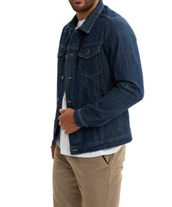 แจ็คเก็ตยีนส์ผู้ชายดีไซน์แฟชั่นใหม่ปี 2026 คุณภาพสูง ราคาขายส่ง รับผลิตตามแบบ แจ็คเก็ตยีนส์ผู้ชายปี 2026 - Product Image 1