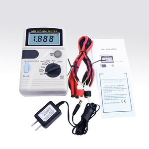 Micro-ohmmètre numérique professionnel 4 fils à faible résistance (0,1 mΩ à 20 kΩ) pour transformateur, directement de l'usine - Product Image 2