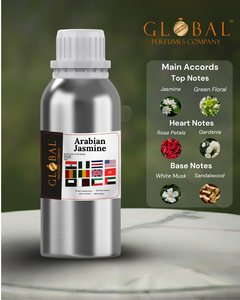 Fragancia Inspirada en Jazmín Árabe, Fragancia Premium de Alta Calidad, Larga Duración, Proveedores al por Mayor, Concentrada, Multi-Aroma, Uso Diario - Product Image 1