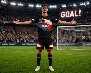 Conjunto de Camiseta de Fútbol para Equipo, Impresión Sublimada, Absorbe la Humedad, Unisex, Adulto, Manga Corta, Corte Atlético, para Todas las Temporadas - Product Image 5