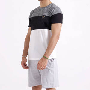 เสื้อยืดผู้ชาย ออกแบบโลโก้ของคุณเอง บริการ OEM เสื้อยืดพิมพ์ลายตามสั่งสำหรับผู้ชาย - Product Image 4