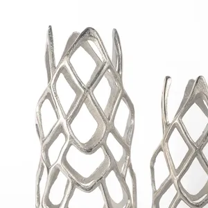 Vase à fleurs en fer forgé fait main de haute qualité pour les acheteurs, exportateurs et importateurs internationaux dans le monde entier – Table basse décorative moderne - Product Image 4