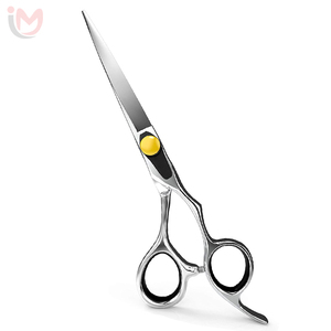 <b>Best</b> Selling Gold Plated Hair Grooming Cutting <b>Scissors</b> J2 Stainless Steel <b>Hairdressing</b> Barber Sharp Cut Shears Custom Logo - Product Image 3