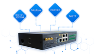 Router Industrial IoT de Alta Velocidad 5G F-DPU100-RK, Convertidor de Protocolo de Adquisición de Datos Serie RS232/RS485, Puerta de Enlace de Modbus a MQTT