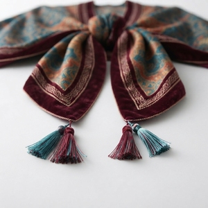 Chal de Cachemira para Mujer, Grande, de Color Sólido, Cómodo, para Otoño e Invierno, Tejido Irregular, con Hebilla, Estilo Tradicional - Product Image 6