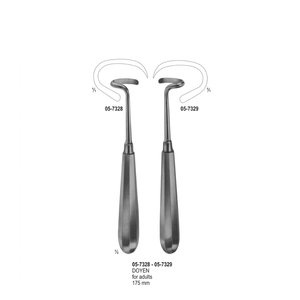 Doyen Rib Raspatory for Adult, 175 mm – Stainless Steel Thoracic <b>Surgical</b> <b>Instrument</b> - Product Image 1