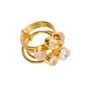 Anillo de Plata de Ley 925 con diamante natural, joyería hecha a mano, para niñas y mujeres - Product Image 1