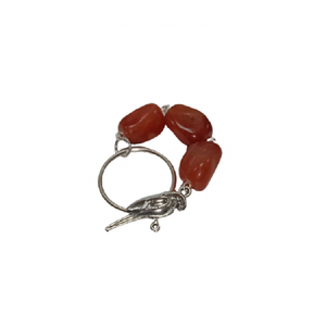 Pierre naturelle rouge cornaline Cube quartz perroquet porte-clés guérison pierre précieuse cristal porte-clés guérison grossiste - Product Image 3