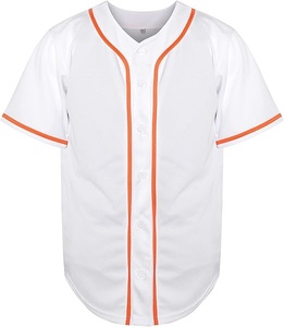 <b>Custom</b> sublimation baseball jersey breathable mesh quick dry sportswear team <b>uniform</b> for men - Product Image 1