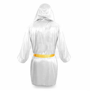 In New Stock High Quality Eco-Friendly Polyester <b>Boxing</b> <b>Robes</b> with Custom Logo Design Wholesale Price - Product Image 2