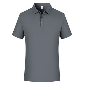 Custom Breathable Men's Nylon Spandex Fabric Short Sleeve <b>Shirts</b> Knitted <b>T</b>-<b>Shirt</b> Golf Uniform <b>Shirts</b> with <b>Collar</b> - Product Image 5
