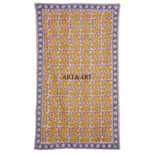 Pareo/Sarong 100% coton pour femme, imprimé à la main, confortable, léger, avec écharpe légère pour se couvrir. - Product Image 6