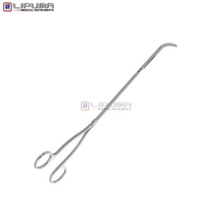 Pinzas DeBakey Atraumáticas al por Mayor, Mandíbulas Curvas VATS, Eje de 5mm, 7.5'' (19cm), Instrumentos Médicos de Acero Inoxidable - Product Image 6