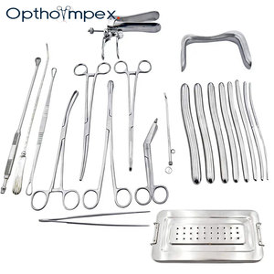 Juego de Herramientas Veterinarias de Acero Inoxidable de Alta Calidad, Instrumentos de Parto de Precisión para Animales, Certificación CE para Ganado - Product Image 1