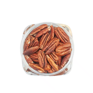 Noix de pécan biologiques de haute qualité, grillées et caramélisées, noix fraîches en coque, idéales pour la cuisine, la pâtisserie, les desserts et les collations saines - Product Image 1