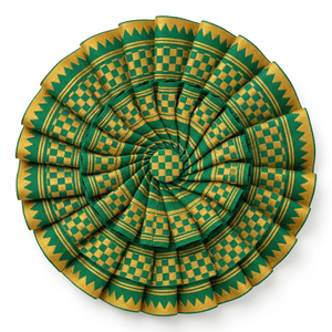 ริบบิ้นผ้าตกแต่งสีเขียวทองขนาด 31 มม. จากนีลคามัล อินดัสทรีส์ สำหรับงานออกแบบเสื้อผ้า งานฝีมือ และบรรจุภัณฑ์ - Product Image 3