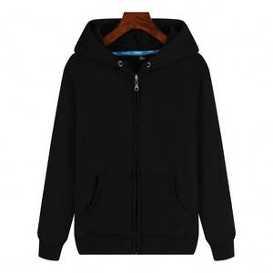 Sudadera con capucha extragrande personalizada de alta calidad, unisex, con doble cremallera, forro polar grueso, 100% algodón, logotipo con impresión digital, tejido de punto - Product Image 3