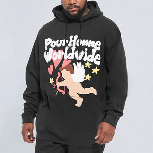Sweat-shirt unisexe en molleton écologique pour perfectionnistes, avec logo imprimé en relief sur le devant, coupe ajustée, manches longues, streetwear d'hiver - Product Image 6