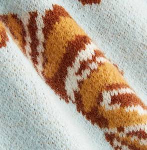 Suéter de Punto Estilo Universitario con Cuello en V, Suave y Cálido para Invierno - Elegante Suéter de Punto Femenino de Color Sólido para Otoño 2026, Transpirable - Product Image 5