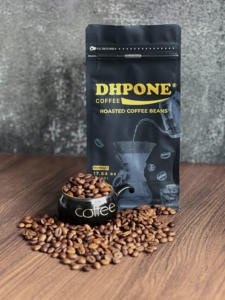 Granos de Café Tostados DHPONE, Café Natural de Primera Calidad, Café al por Mayor de Dak Lak, Vietnam - Product Image 6