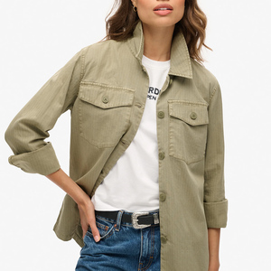 Veste en jean pour femme, style streetwear, nouveau design, 100% coton, séchage rapide, vêtements d'automne pour femme - Product Image 1