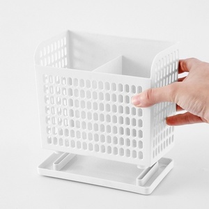 Scolapiatti in plastica per cucina, portaoggetti da cucina, accessori per la casa e la cucina, per lavello, adatto per cucchiai, forchette, coltelli - Product Image 2