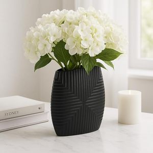 Customizable Polished Aluminum Flower <b>Vase</b> Modern Interior <b>Decoration</b> Stylish Lightweight Durable Home Display Accent - Product Image 5