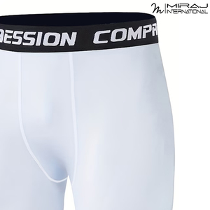Customizable Stretch Fabric Moisture-Wicking Breathable High-Elasticity Quick-Dry <b>Base</b> <b>Layer</b> Set For Sport & Fitness Activities - Product Image 3