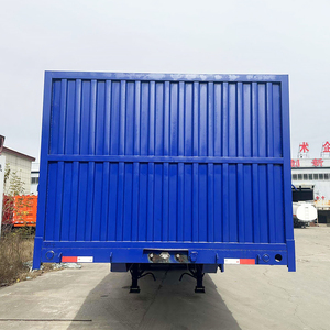 Nuevo Semirremolque de Caja Seca para Contenedores de Carga, Totalmente Cerrado, de 4 Ejes, 130 Metros Cúbicos, en Venta - Product Image 2