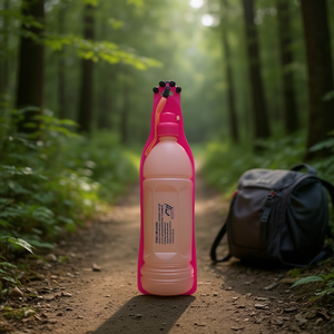 Grande gourde d'hydratation en plastique isolée de qualité supérieure pour les activités de plein air - Product Image 3