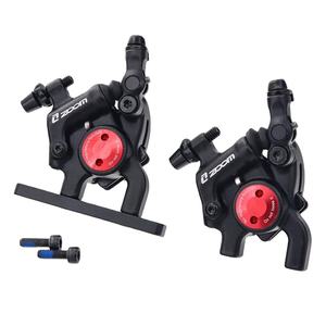 <span class=keywords><strong>Freno</strong></span> de disco hidráulico ZOOM de 4 pistones HB876, juego de frenos de bicicleta, palanca de <span class=keywords><strong>freno</strong></span> <span class=keywords><strong>MTB</strong></span> de aleación de aluminio/manija para Rotor de disco de 160mm - Product Image 1