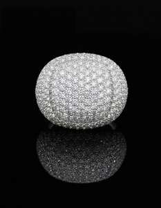 Luxury Mens Hip Hop Oval Diamond Cluster <b>Ring</b> Fully Iced Out 925 Sterling <b>Silver</b> 10K 14K Gold <b>Statement</b> Jewelry Gift - Product Image 1