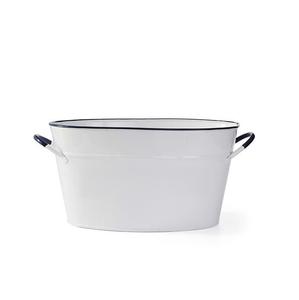 Nouvel Arrivage : Bac à Vin Métallique Ovale en Fer Galvanisé, Seau à Glace, Seau à Bière en Étain Uni, Bac à Vin Ovale, Taille Personnalisée - Product Image 1