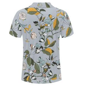 OEM เสื้อคอกลมแขนสั้นผ้าโพลีเอสเตอร์/ ผ้าฝ้ายสำหรับผู้ชายคุณภาพสูงผ้าแคนวาสน้ำหนักเบากันขนเข้าทุกฤดู - Product Image 2